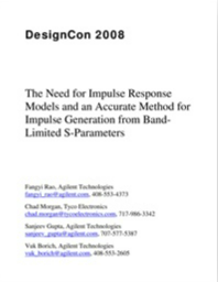 TheNeedforImpulseResponseModelsandanAccurateMethodforImpulseGenerationfromBandLimitedSParameters.png