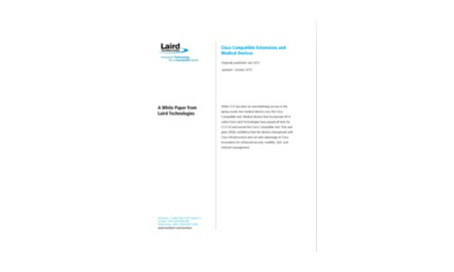 Cisco -compatibele extensies en medische hulpmiddelen