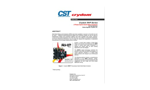 Crydom RHP Series 3 fase hybride vaste toestand contactor