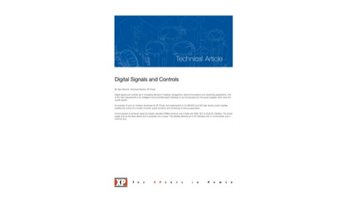 Digitale signalen en bedieningselementen