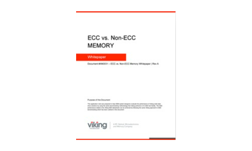 ECC versus niet-ECC-geheugen