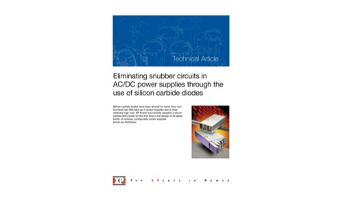 Het elimineren van snubbercircuits in AC/DC -voedingen door het gebruik van siliciumcarbide -diodes