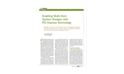 Multi-host systeemontwerpen mogelijk maken met PCI Express-technologie