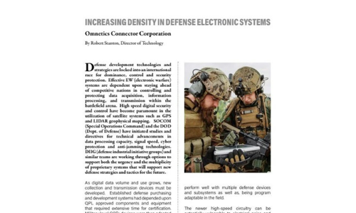 Toenemende dichtheid in defensie elektronisch