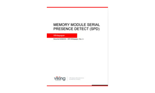 Geheugenmodule Seriële aanwezigheid Detect (SPD)