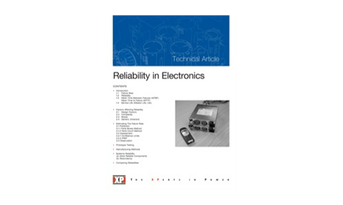 Betrouwbaarheid in elektronica